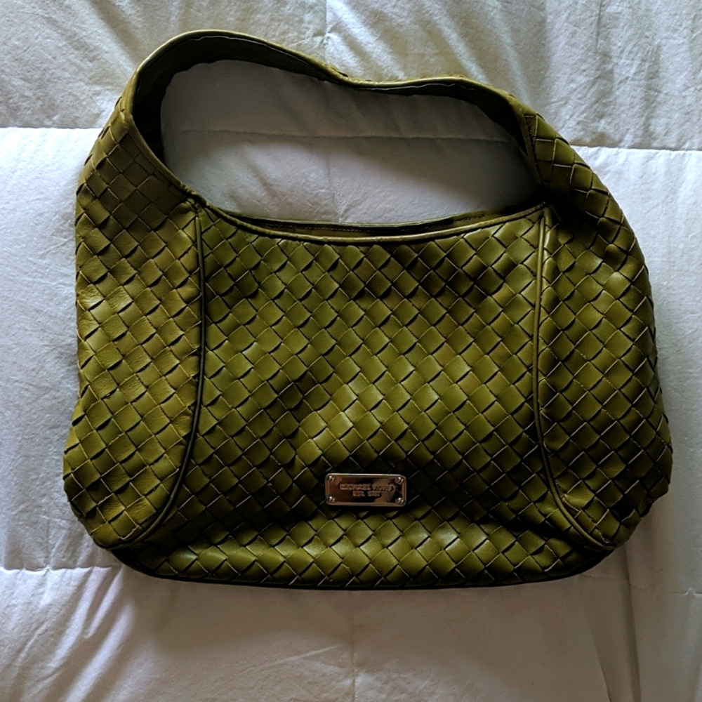 Woven leather Michael Kors Hobo bag